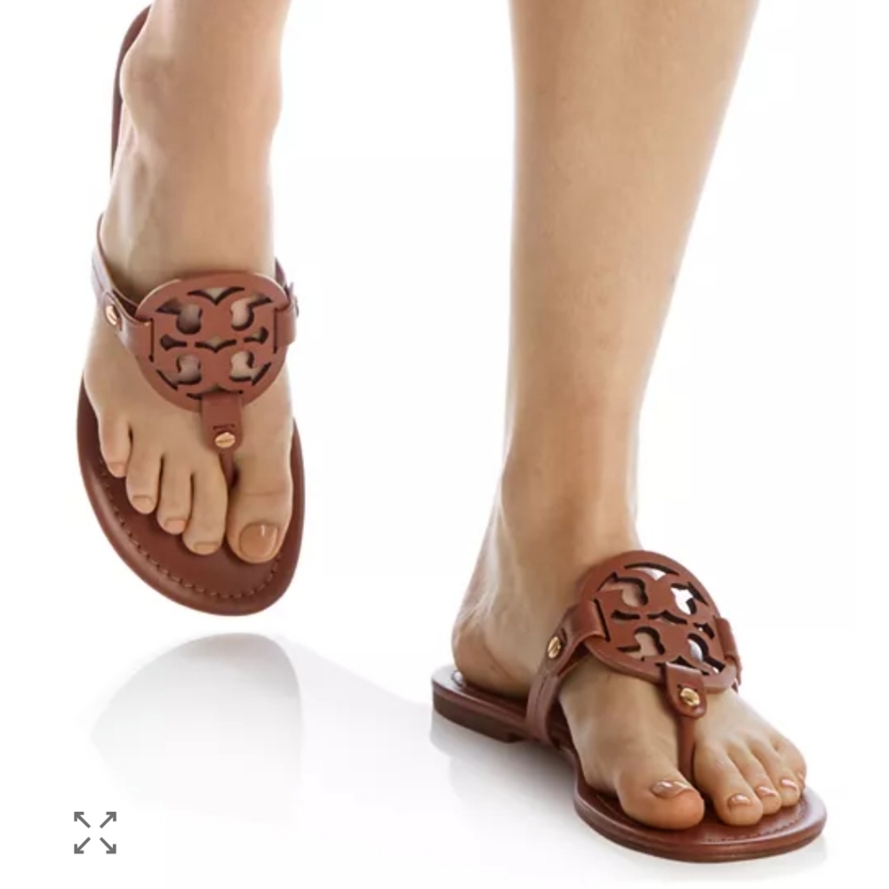 Tory Burch Miller Sandals 9.5 🤎